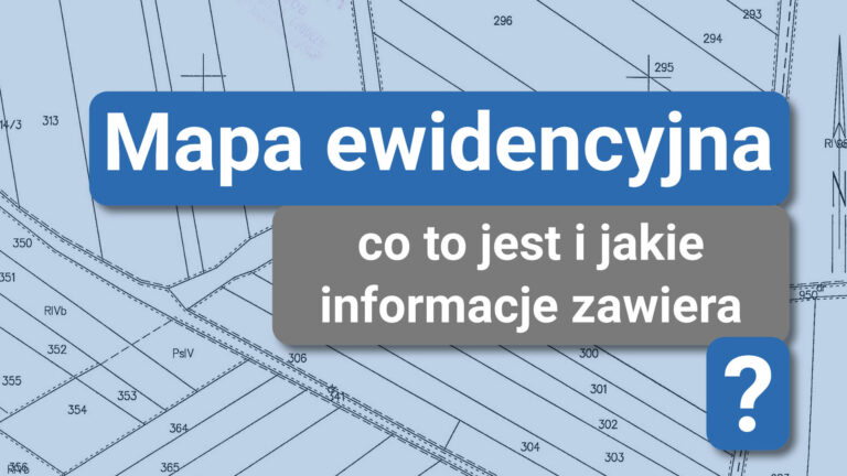 Mapa ewidencyjna